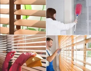 4 Bước vệ sinh rèm gỗ dễ dàng