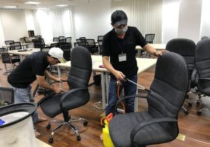 dịch vụ giặt ghế văn phòng